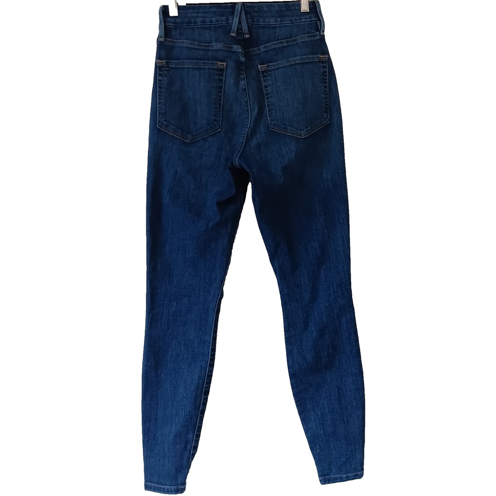 Good American Skinny Jeans Sz 4 Good Legs High Rise Blue Stretch Denim - Picture 2 of 8